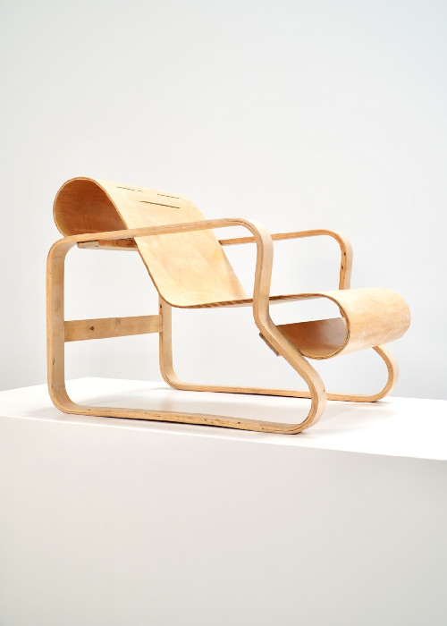 Alvar Aalto, Early Paimio Chair Model 41 by Huonekalu-ja